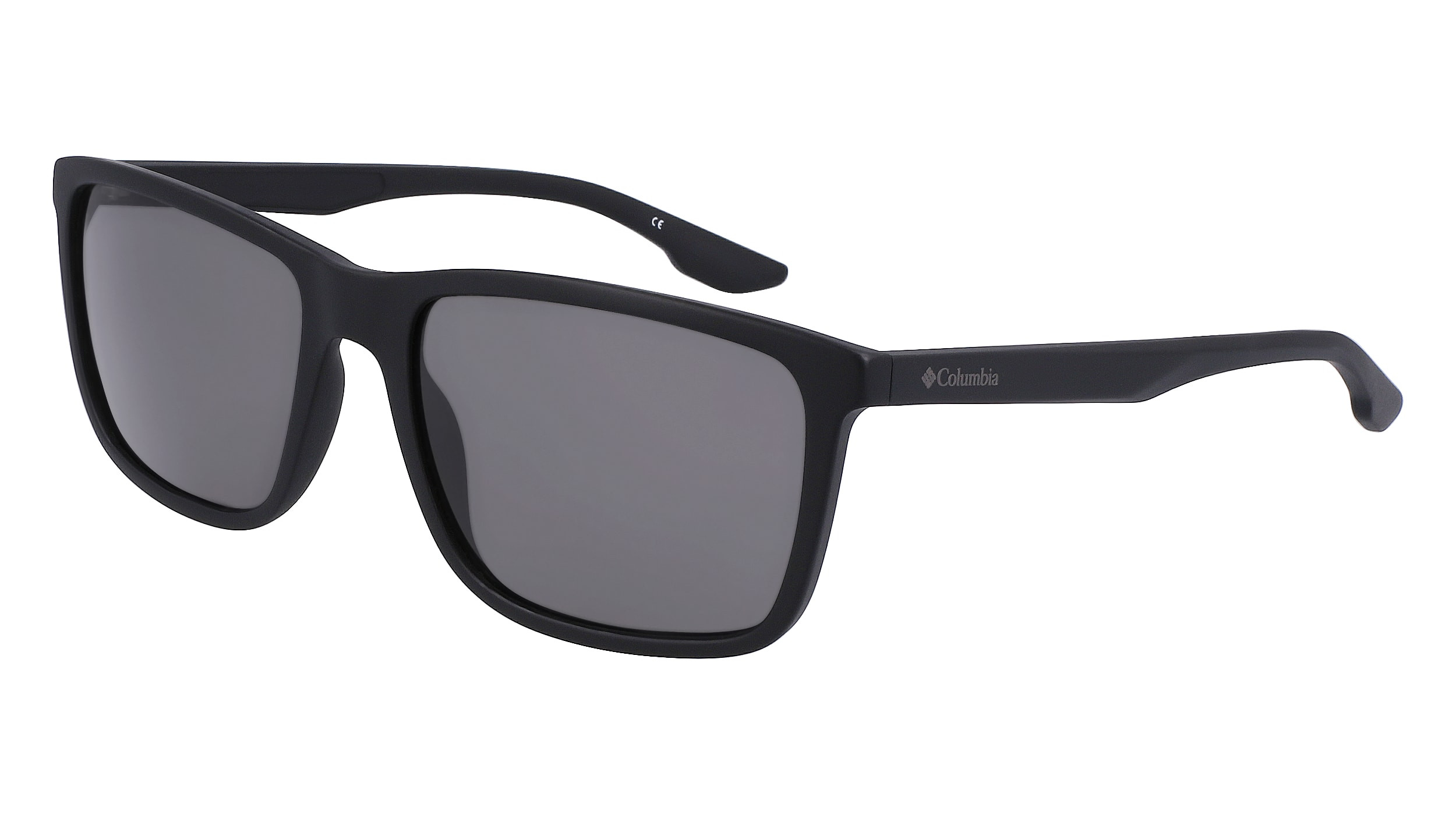 Columbia C565S Plastic Mens Sunglasses, (002) Matte Black